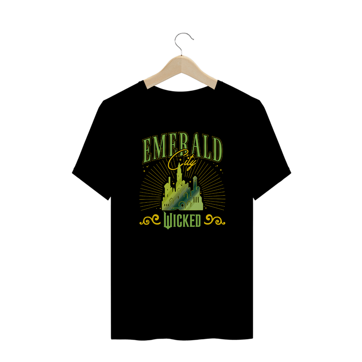 Nome do produto: Camiseta Plus Size - Emerald CIty