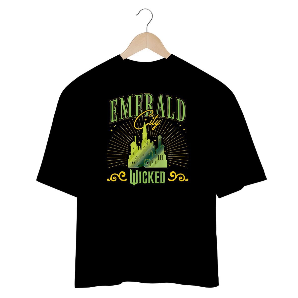 Nome do produto: Camiseta Oversized - Emerald City