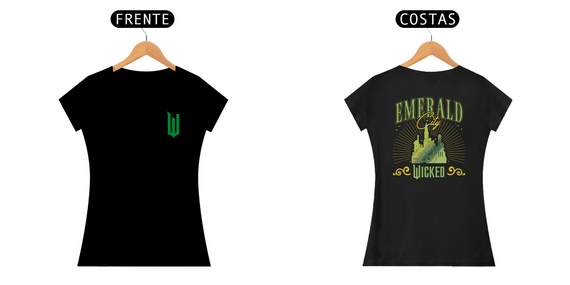 Camiseta Feminina - Wicked / Emerald City