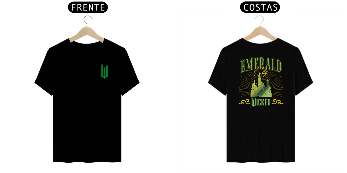 Nome do produto: Camiseta - Wicked / Emerald City