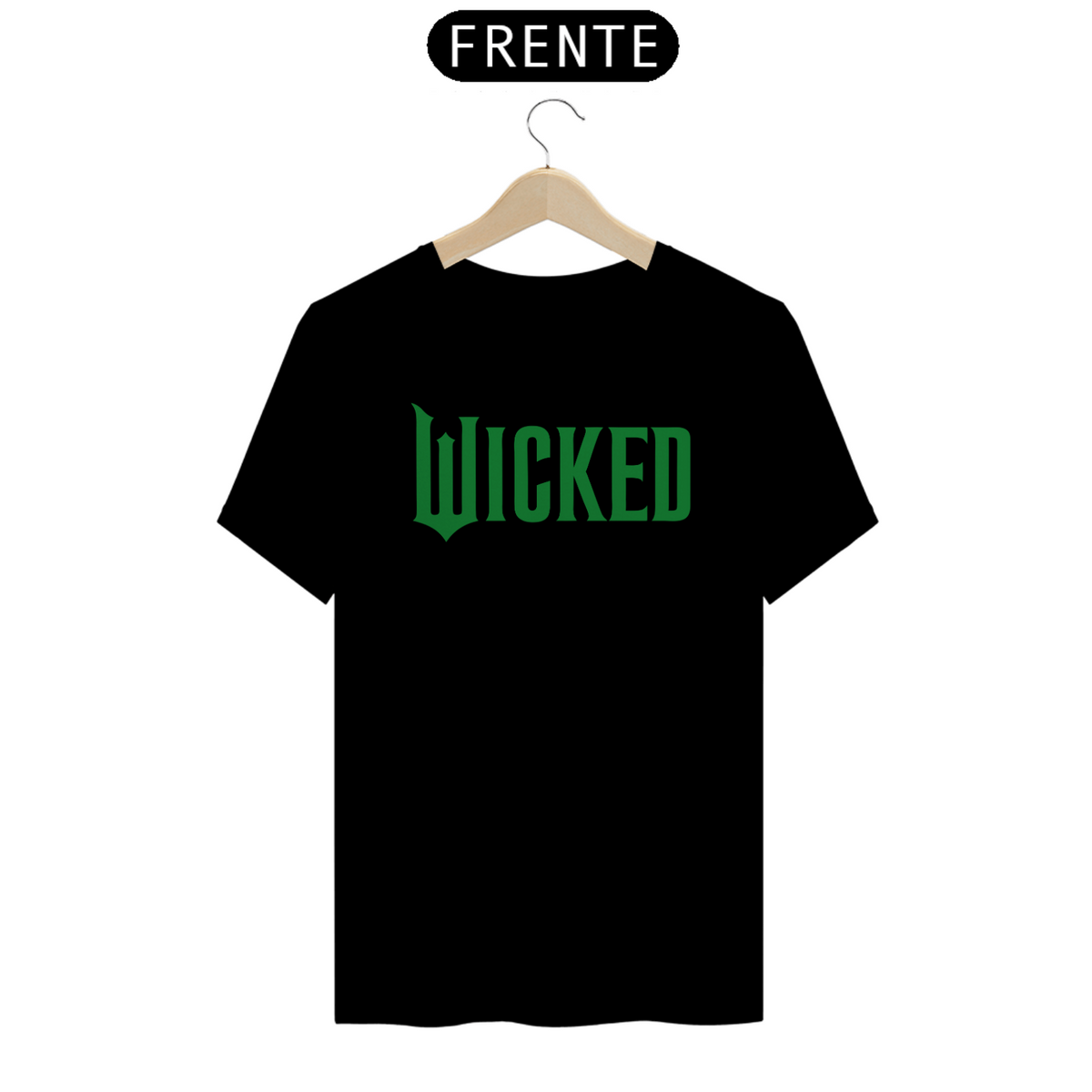 Nome do produto: Camiseta (Algodão Peruano) - Wicked Movie (Green)