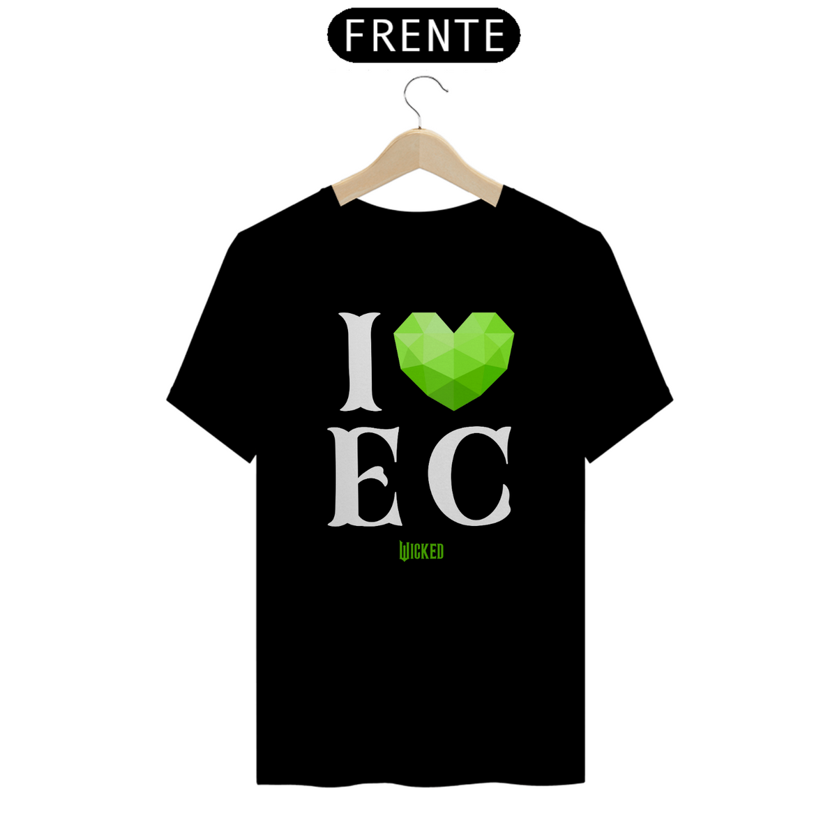 Nome do produto: Camiseta (Algodão Peruano) - I Love Emerald City 