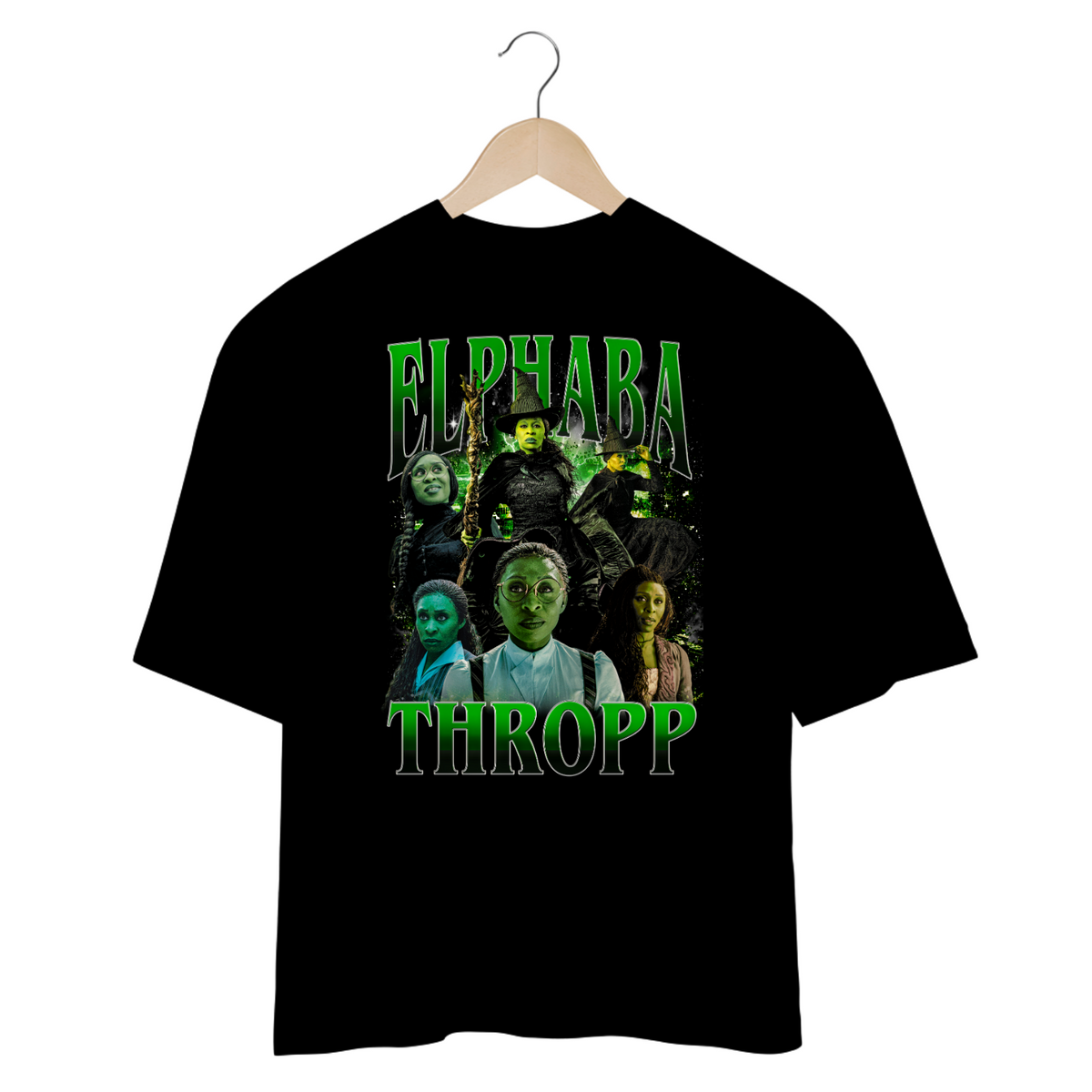 Nome do produto: Camiseta Oversized - Elphaba Thropp