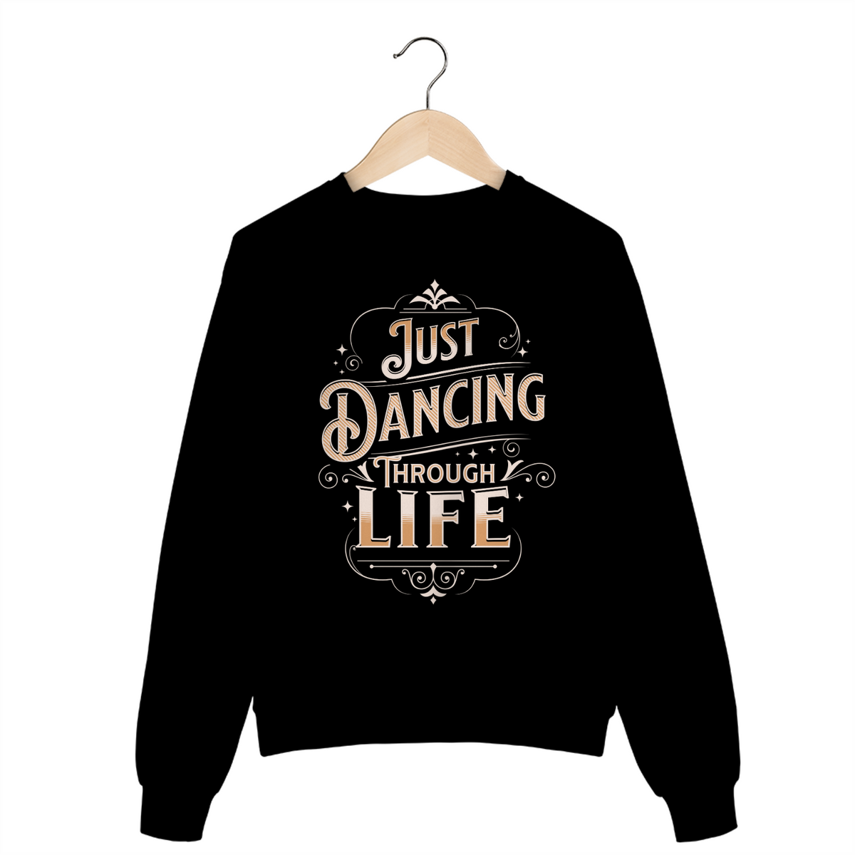 Nome do produto: Moletom Fechado - Dancing Through Life