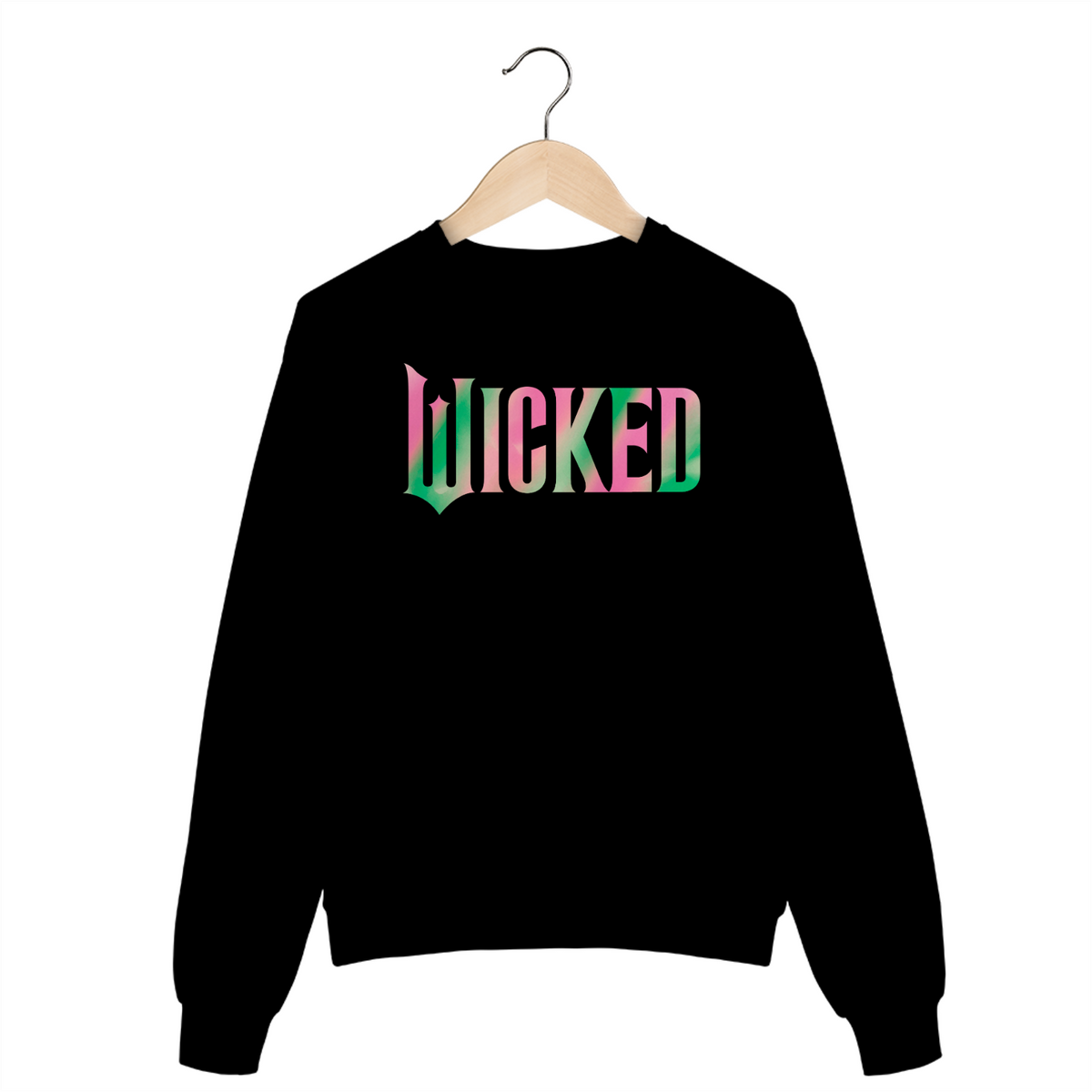 Nome do produto: Moletom Fechado - Wicked (Pink And Green)