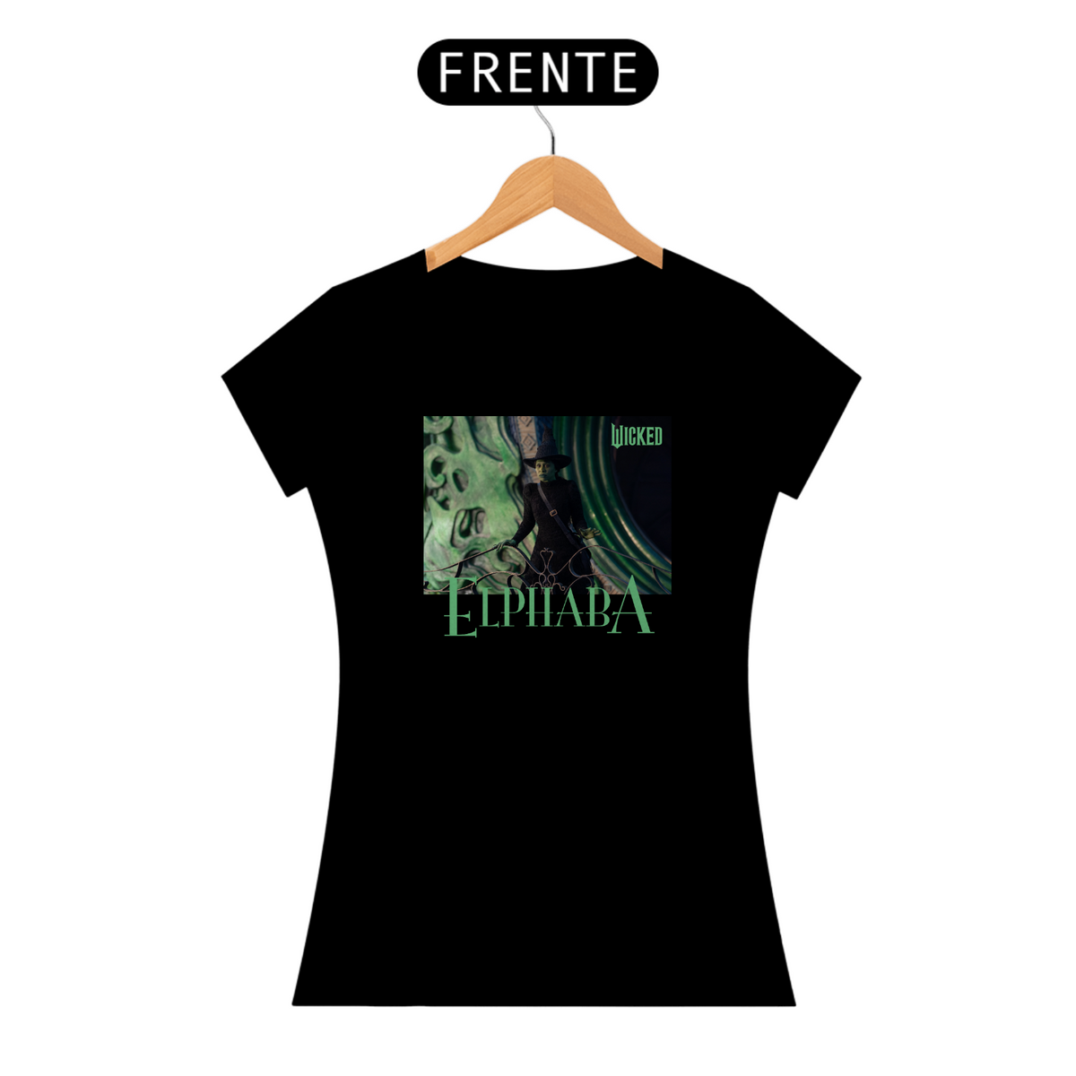 Nome do produto: Camiseta Feminina - Elphaba