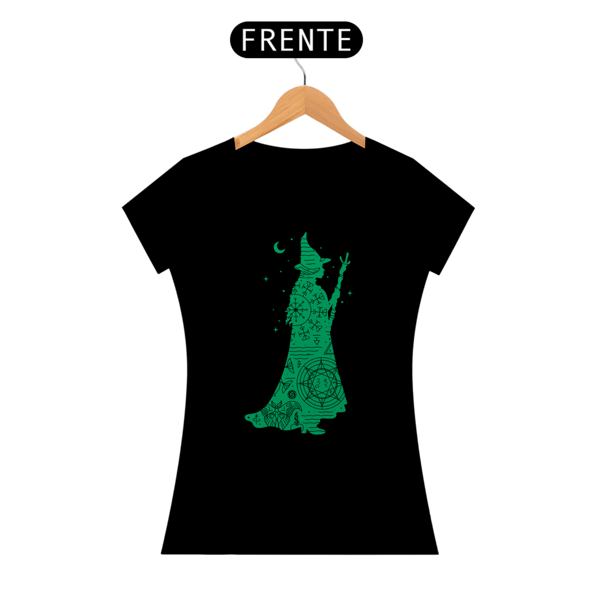 Nome do produto: Camiseta Feminina - Elphaba