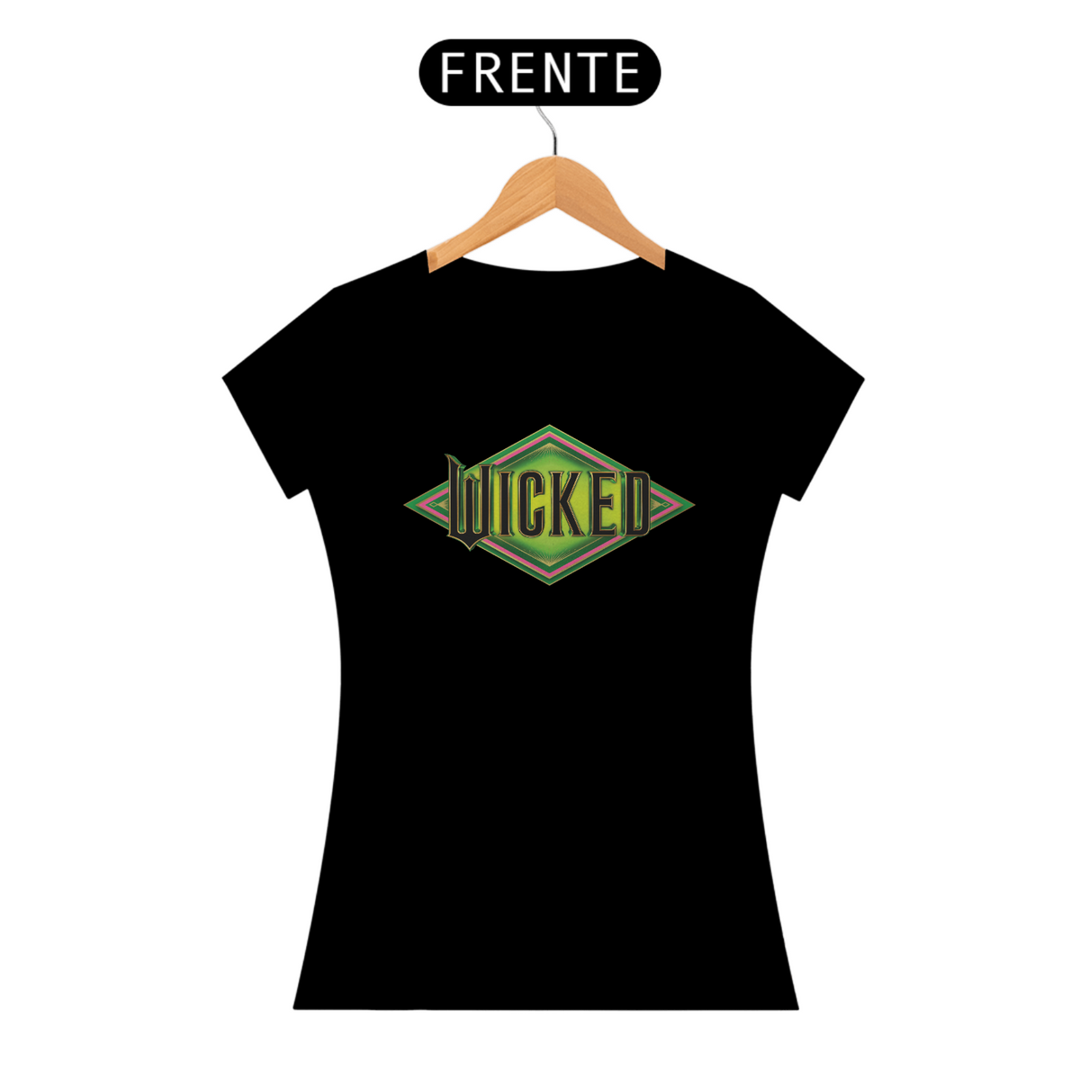 Nome do produto: Camiseta Feminina - Wicked Diamond Logo