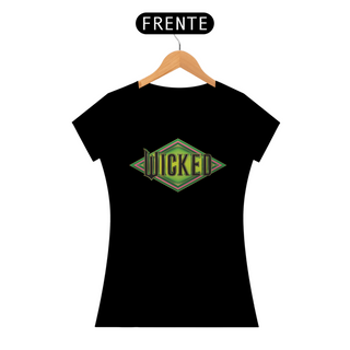 Nome do produtoCamiseta Feminina (Algodão Peruano) - Wicked Diamond Logo