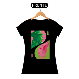 Nome do produtoCamiseta Feminina - Wicked (Pink And Green)