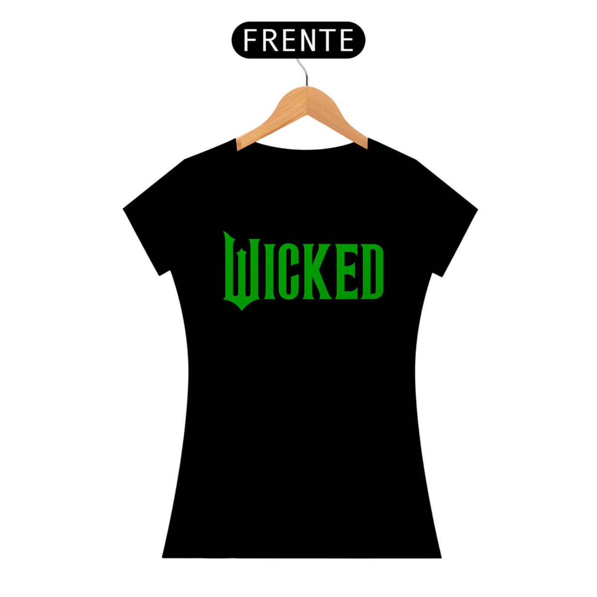 Nome do produto: Camiseta Feminina - Wicked Movie (Green)