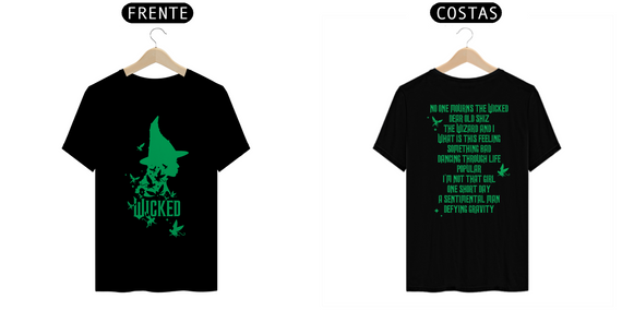 Camiseta - Wicked /Act I Songs 