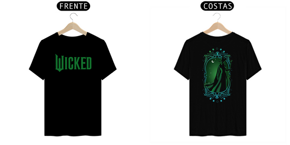 Camiseta - Wicked Witch (Frente e Costas)