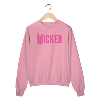 Nome do produtoMoletom Fechado - Wicked Movie (Pink)