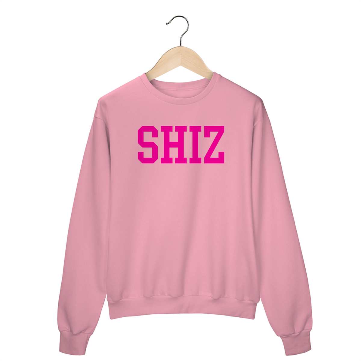 Nome do produto: Moletom Fechado - SHIZ (Pink)