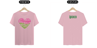 Nome do produtoCamiseta (Algodão Peruano) - Pink Goes Good With Green