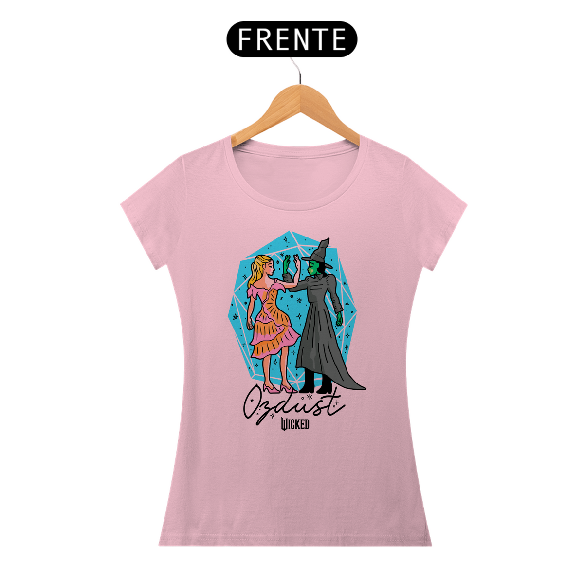 Nome do produto: Camiseta Feminina (Algodão Peruano) - Ozdust