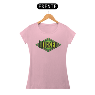 Camiseta Feminina (Algodão Peruano) - Wicked Diamond Logo