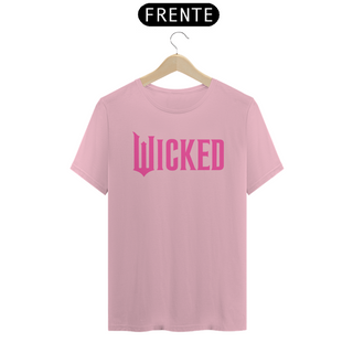 Nome do produtoCamiseta (Algodão Peruano) - Wicked Movie (Pink)