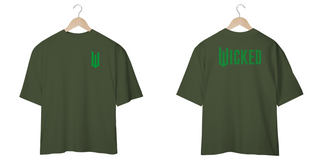 Nome do produtoCamiseta Oversized - Wicked Logo Lateral (Frente e Costas)