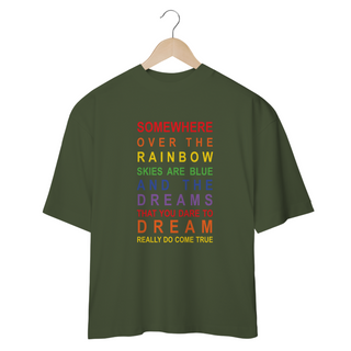 Nome do produtoCamisa Oversized - Over The Rainbow