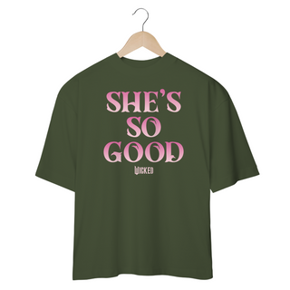 Nome do produtoCamiseta Oversized - She's So Good