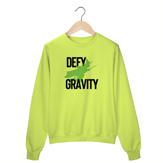 Nome do produtoMoletom Fechado - DEFY GRAVITY