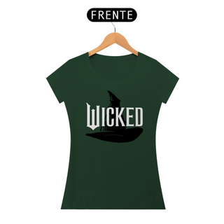 Nome do produtoCamiseta Feminina (Algodão Peruano) - Elphaba Hat