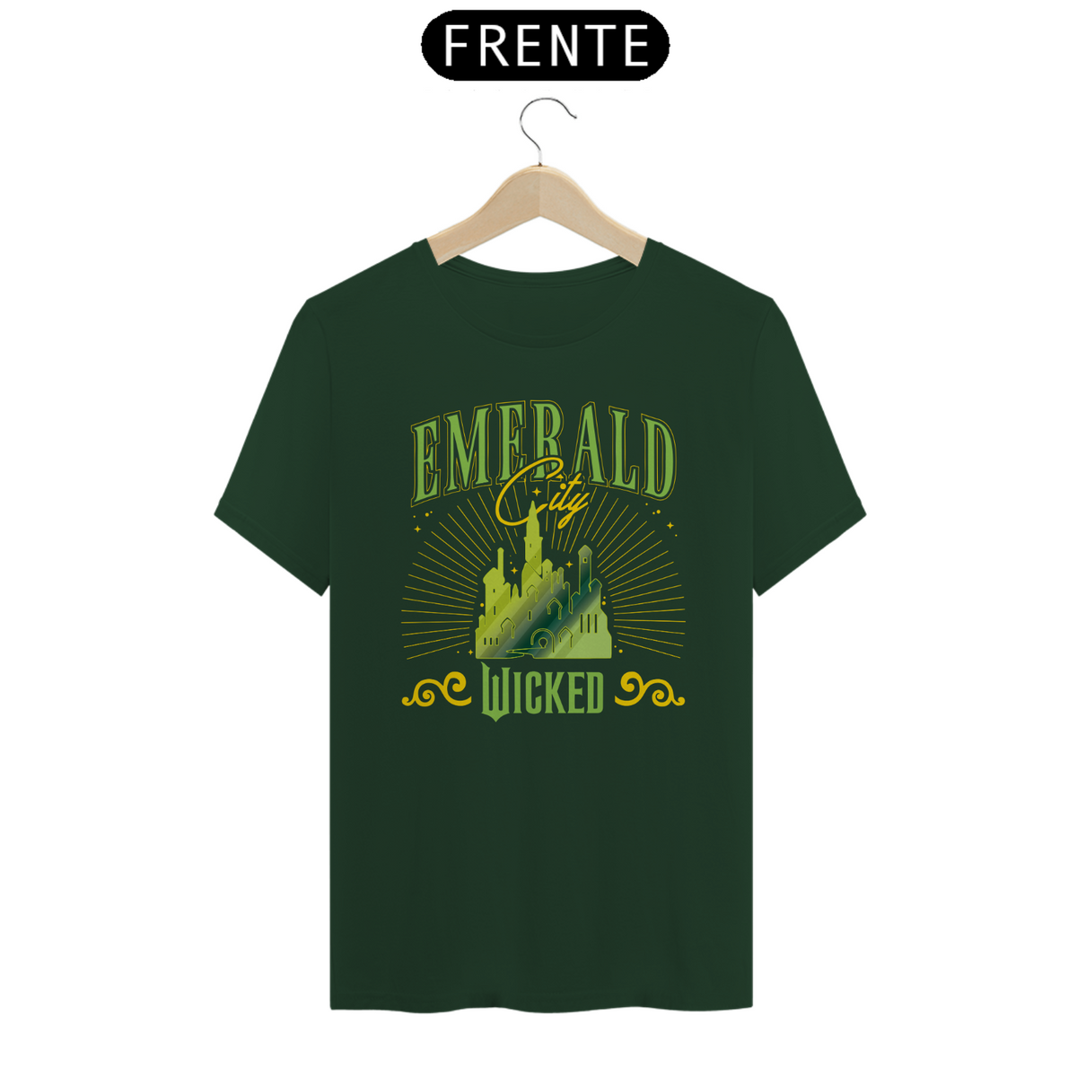 Nome do produto: Camiseta (Algodão Peruano) - Emerald City