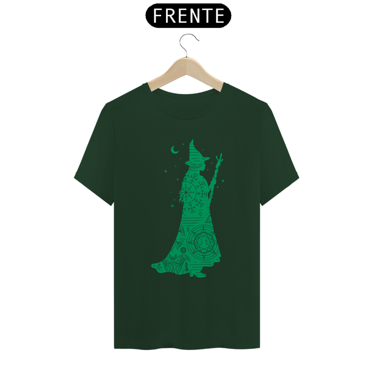 Nome do produto: Camiseta (Algodão Peruano) - Elphaba