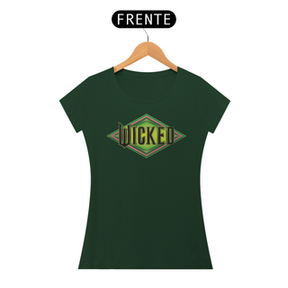 Nome do produtoCamiseta Feminina (Algodão Peruano) - Wicked Diamond Logo