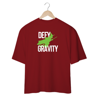 Nome do produtoCamisa Oversized - DEFY GRAVITY