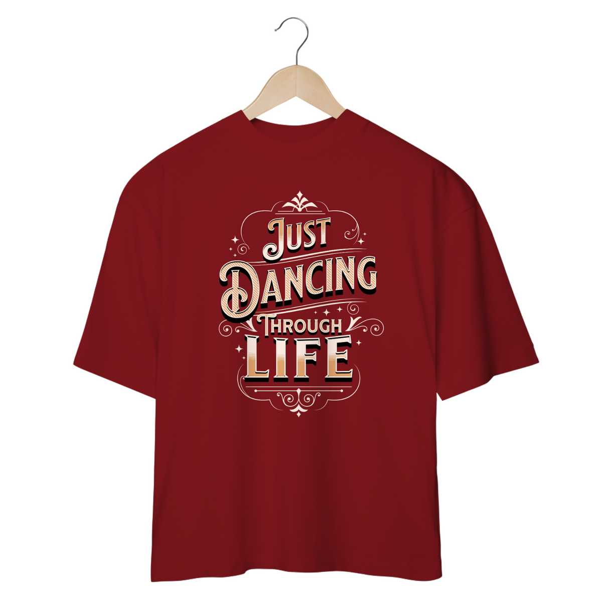 Nome do produto: Camisa Oversized - Dancing Through Life