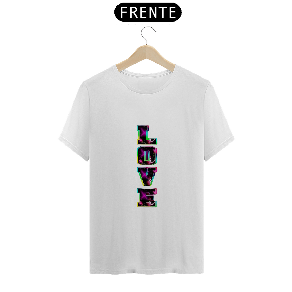 Nome do produto: Camiseta Love
