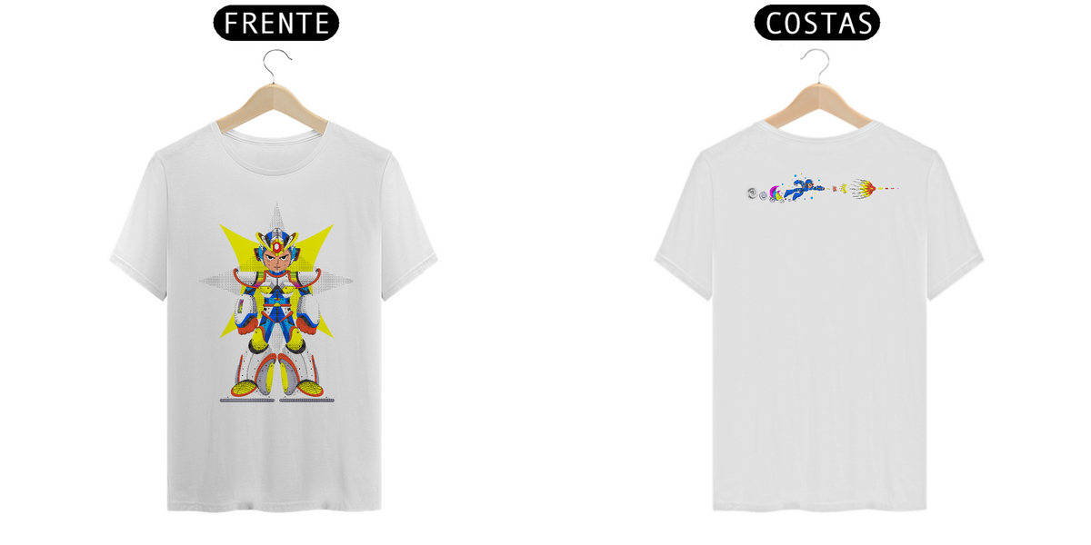 Nome do produto: Camiseta Fan Art Mega-Man X
