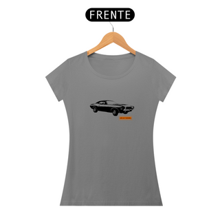 T-Shirt Quality Rafenni Feminina Muscle Car