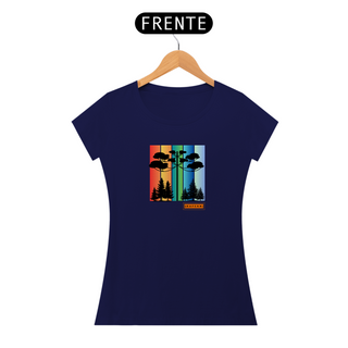 Nome do produtoT-Shirt Classic Rafenni Feminina Araucária