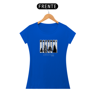 Nome do produtoT-Shirt Classic Rafenni Feminina Floresta Melhor do Paraná