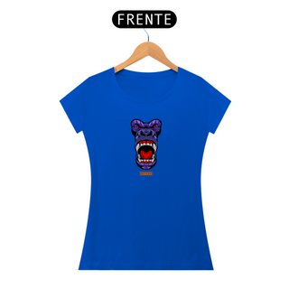 Nome do produtoT-Shirt Classic Rafenni Feminina Face Gorilla
