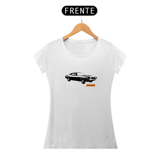 T-Shirt Quality Rafenni Feminina Muscle Car