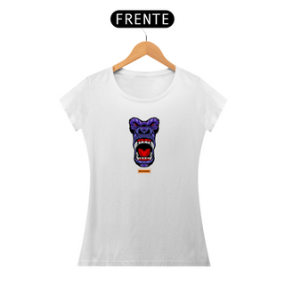 Nome do produtoT-Shirt Classic Rafenni Feminina Face Gorilla