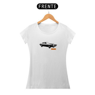 T-Shirt Classic Rafenni Feminina Muscle Car