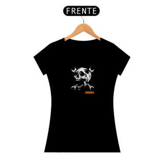 Camiseta Rafenni Quality Feminina - Caveira Mecânica