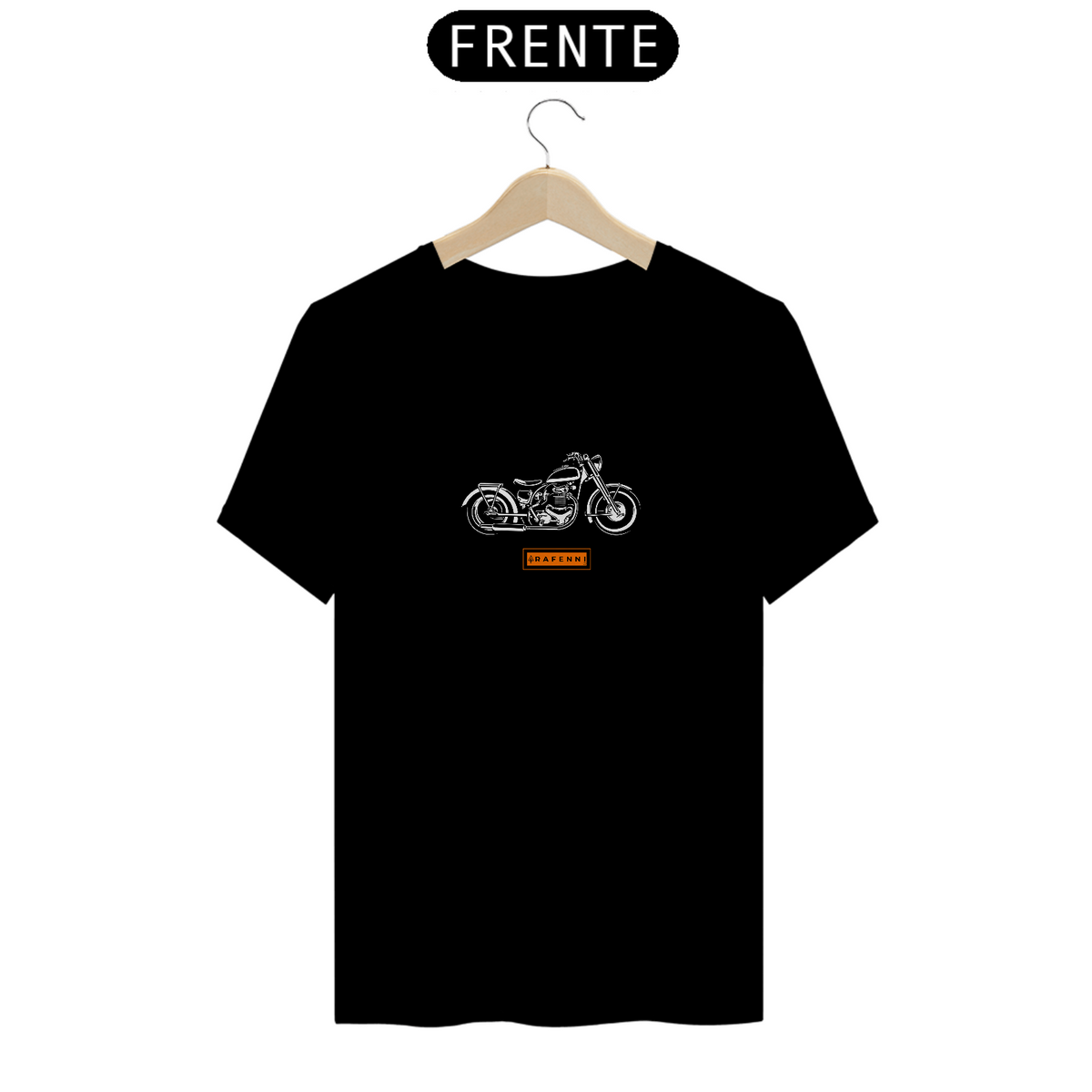 Nome do produto: T-Shirt Classic Rafenni Unissex Motorcycle