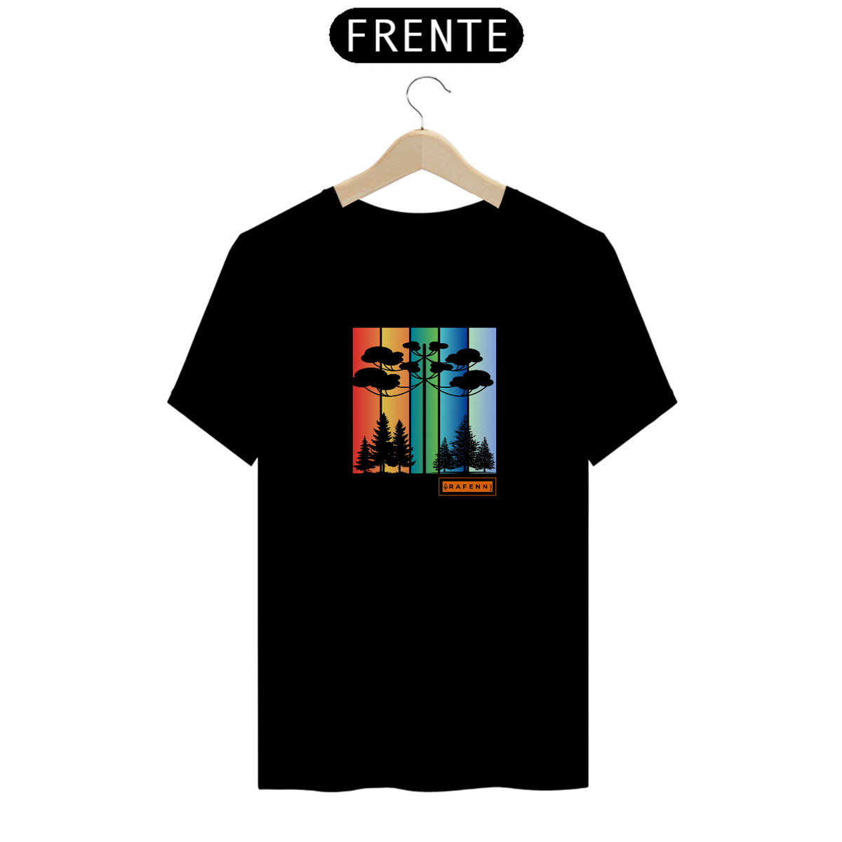 Nome do produto: T-Shirt Classic Rafenni Unissex Araucária