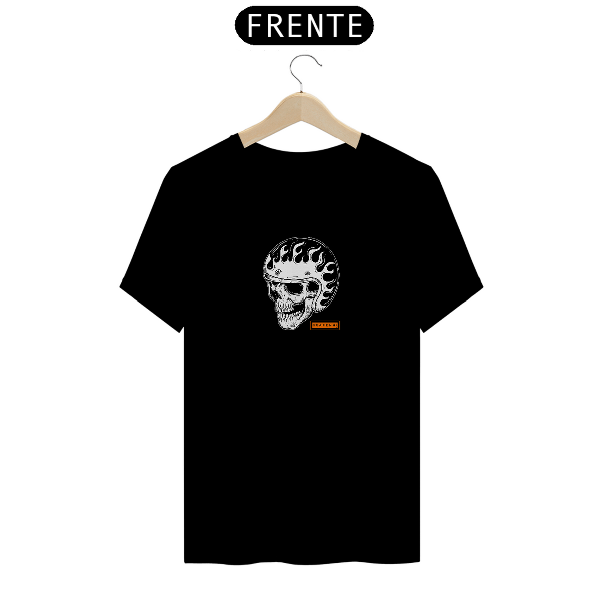 Nome do produto: T-Shirt Classic Rafenni Unissex Flame of Fame