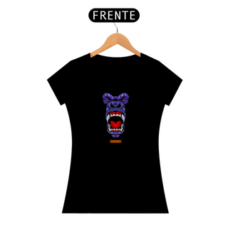 T-Shirt Quality Rafenni Feminina Face Gorilla