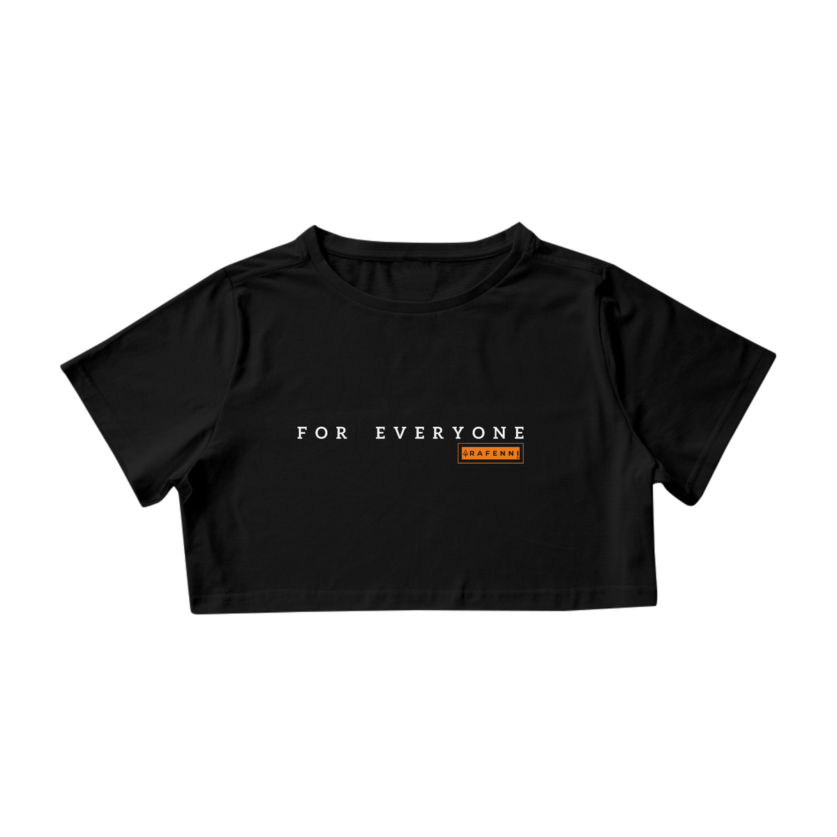 Nome do produto: Camisa Cropped Rafenni For Everyone