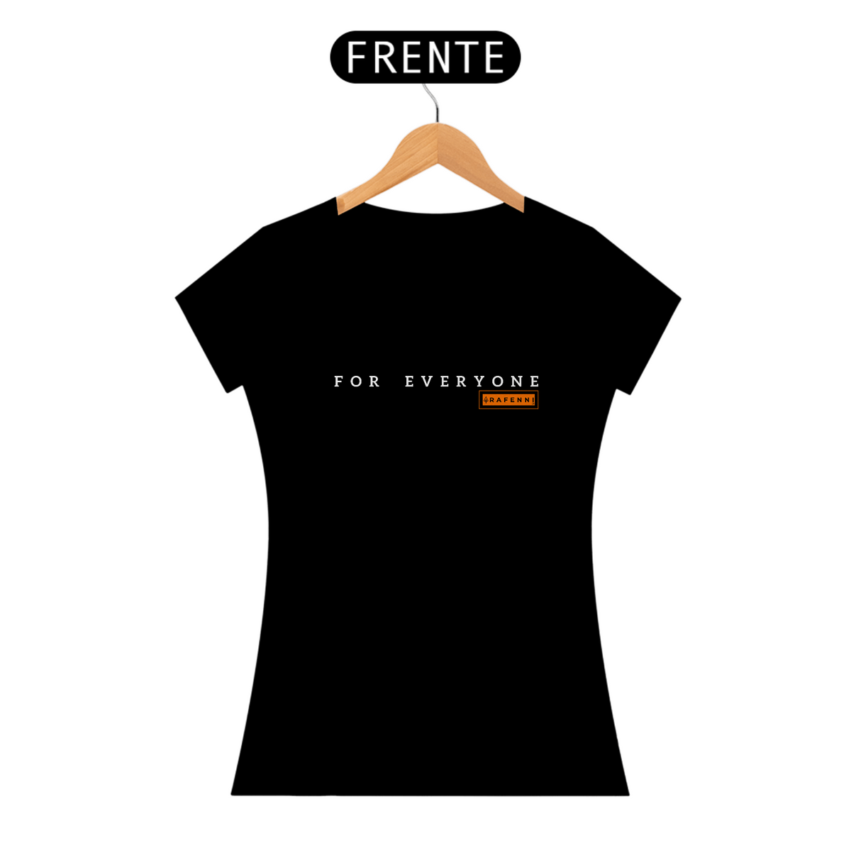 Nome do produto: T-Shirt Classic Rafenni Feminina For Everyone