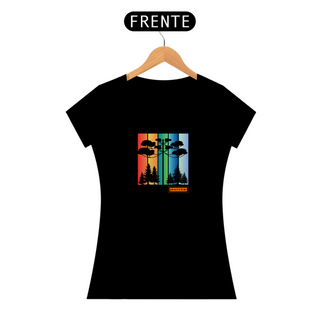 T-Shirt Classic Rafenni Feminina Araucária